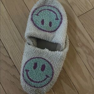 Cozy Smiley Face Slippers